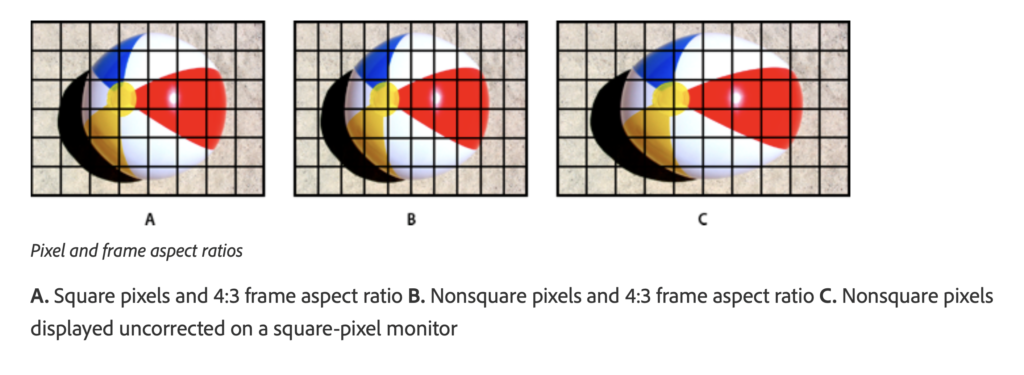 pixel aspect ratio 